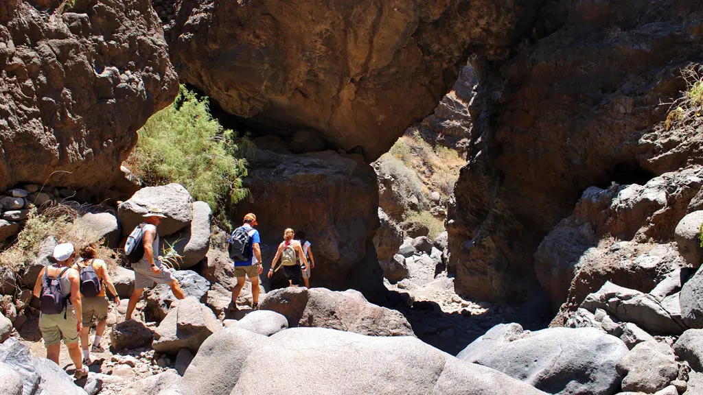 Senderismo en el Barranco de Masca