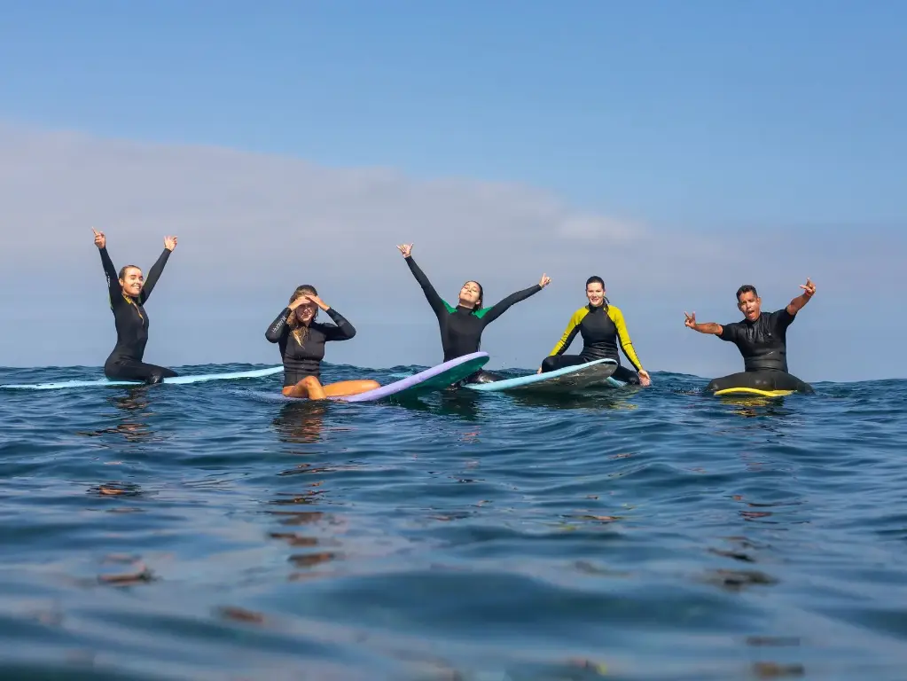 Clases de Surf grupales