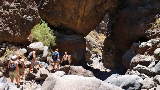 Senderismo en el Barranco de Masca